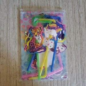 Lisa Frank party straws. BRAND NEW!